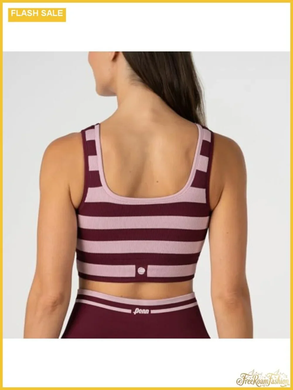 Women's Seamless Sports Bra Reversible 4-Way Wear Low Impact Wire Free